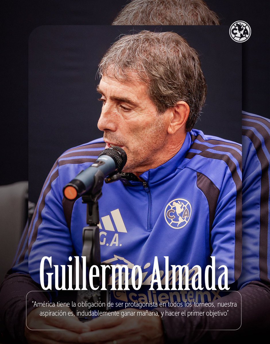 ClubAmerica's tweet photo. Brian Rodríguez y Guillermo Almada en conferencia de prensa, previo a nuestro partido debut en @LeaguesCup, contra San Diego.

🎟️ Boletos: https://t.co/Y8qzk1ajJF
💳 AmePass: https://t.co/xsylooo9AC https://t.co/EcIeivJ1yb
