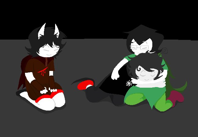 ex0t1cech0's tweet photo. druzhko reunion πππππ (another panel edit!!!!!)
#homestuck #midnightcrew https://t.co/4WMKPmEJiM