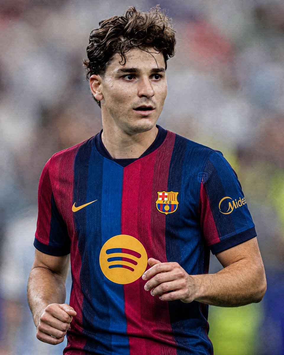 appiecule's tweet photo. If Álvarez joins us, I swear he’ll be a massive success. To begin with, I genuinely believe he’ll become the best striker in the world, and quite comfortably too.

With players like Olmo, Fermín, Pedri, Adeyemi, Gordon, Raphinha, Lamine, and Cancelo around him, he’ll be part of a historic team capable of helping him achieve any dream he has.

On top of that, he’ll be coached by a legendary manager like Hansi Flick. We’re going to see a terrifying version of him.

At Barcelona, he’ll thrive. Whether it’s winning trophies or scoring goals, his goals won’t be meaningless, they’ll be goals that lead to titles. 💙❤️