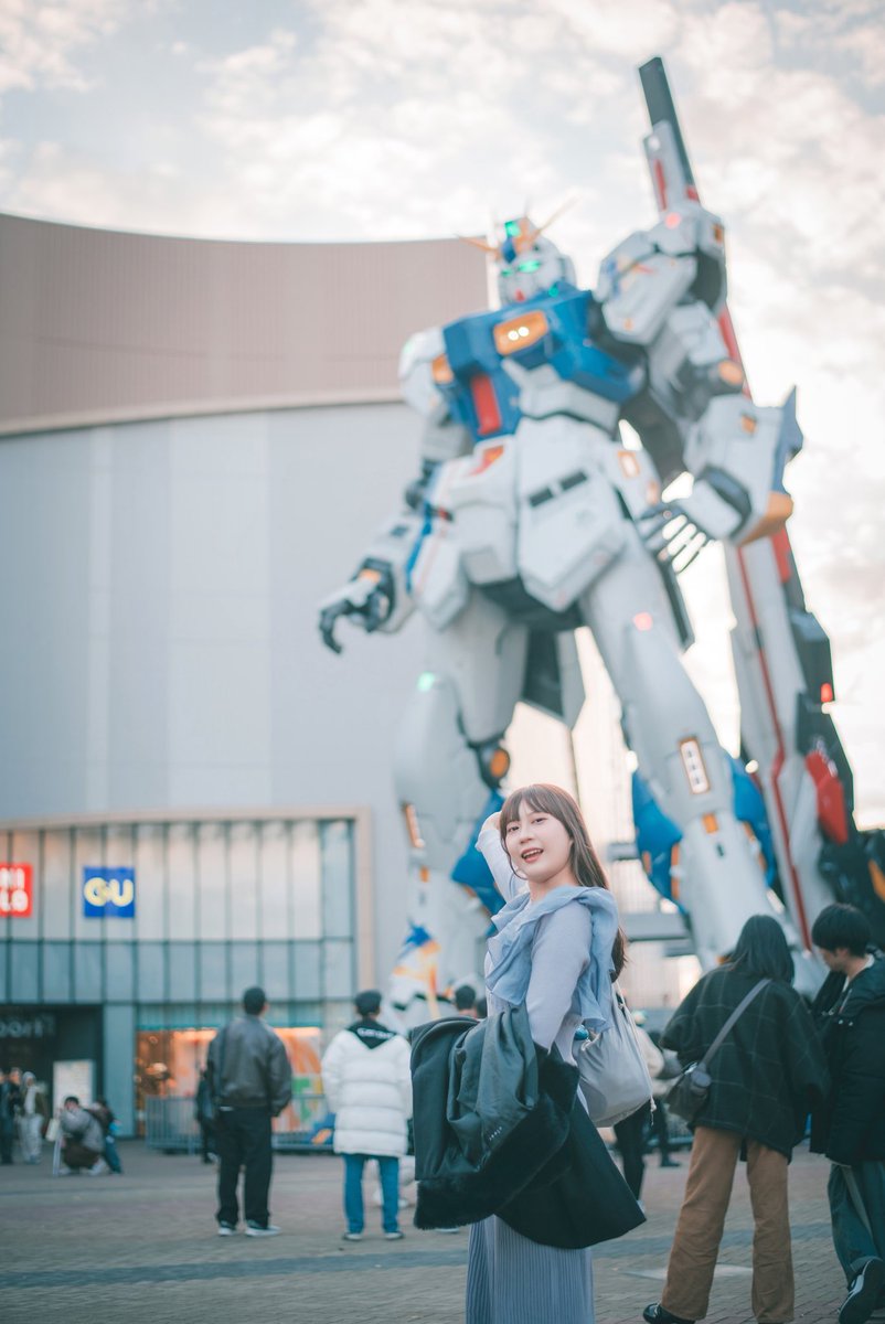 haruki_lien's tweet photo. ついにガンダムが台湾にもやってきたね✨
（写真は福岡で撮ったガンダムです📷） https://t.co/NMCOi05xwL