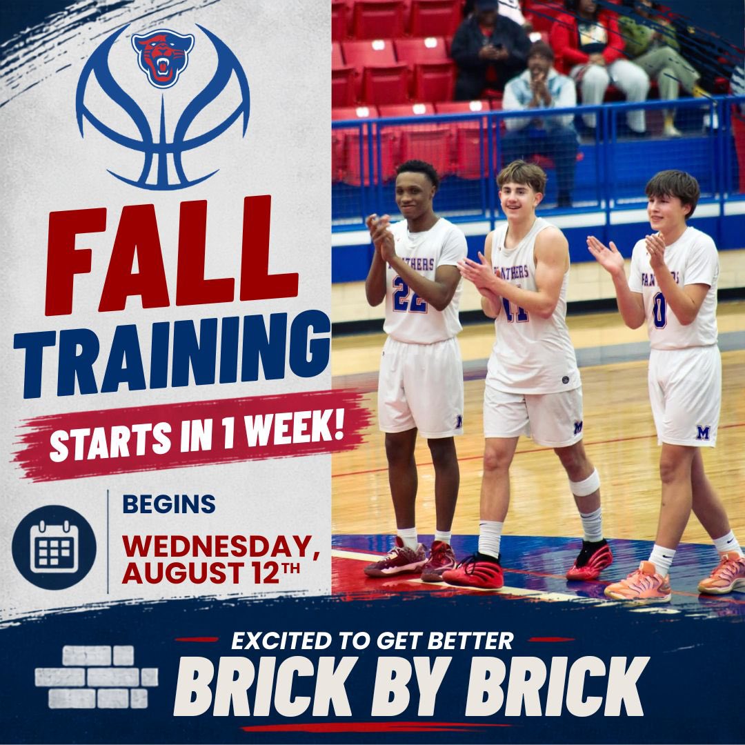 midway_hoops's tweet photo. Just 1 week until Fall Training begins! Ⓜ️🏀

Athletes, please make sure your physical is complete and your Rank One PAPF forms are submitted before Wednesday, August 12.

We can’t wait to get back in the gym and keep building 🧱by🧱 https://t.co/uga2ojsUjf