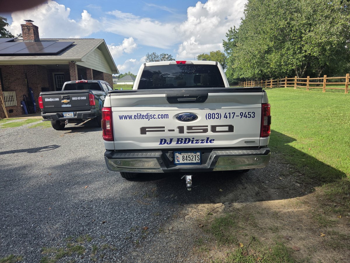 Elitedjsc98's tweet photo. Braden designed the new look for the logo. His truck is done, Mine will be done next week. Thanks to David Bain for a great job. https://t.co/sX16RKufA3
