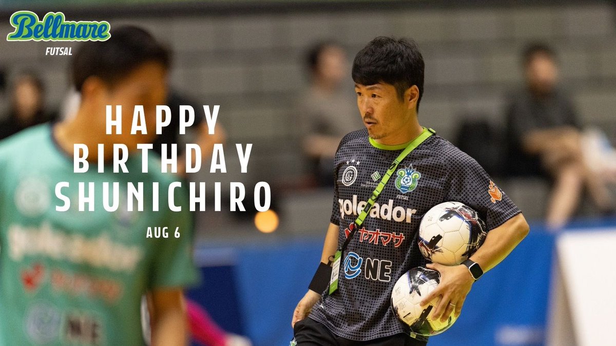 SBFC_OFFICIAL's tweet photo. 🎂HAPPY Birthday🎂
本日8月6日は、#府川俊一朗 コンディショニングコーチのお誕生日🎉

トレーナーとしてはもちろん、今季からはコンディショニングコーチとしてチームを様々な角度から支えている府川さん🔥
これからもともに戦い続けましょう❤️‍🔥

お誕生日おめでとうございます🎂
試合前W-upでの指笛にもご注目👀👂

#bellmare_F
#ChanceEmpowerment