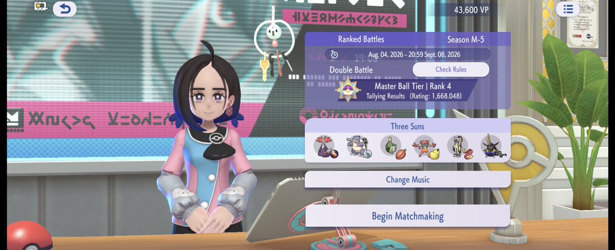 PlaymakerYoum's tweet photo. Hit Master Ball tier while on the clock @ work. 
Pokemon Champions on the phone is the biggest mistake that has ever happened. 💀💀 https://t.co/ymVlLRcukT