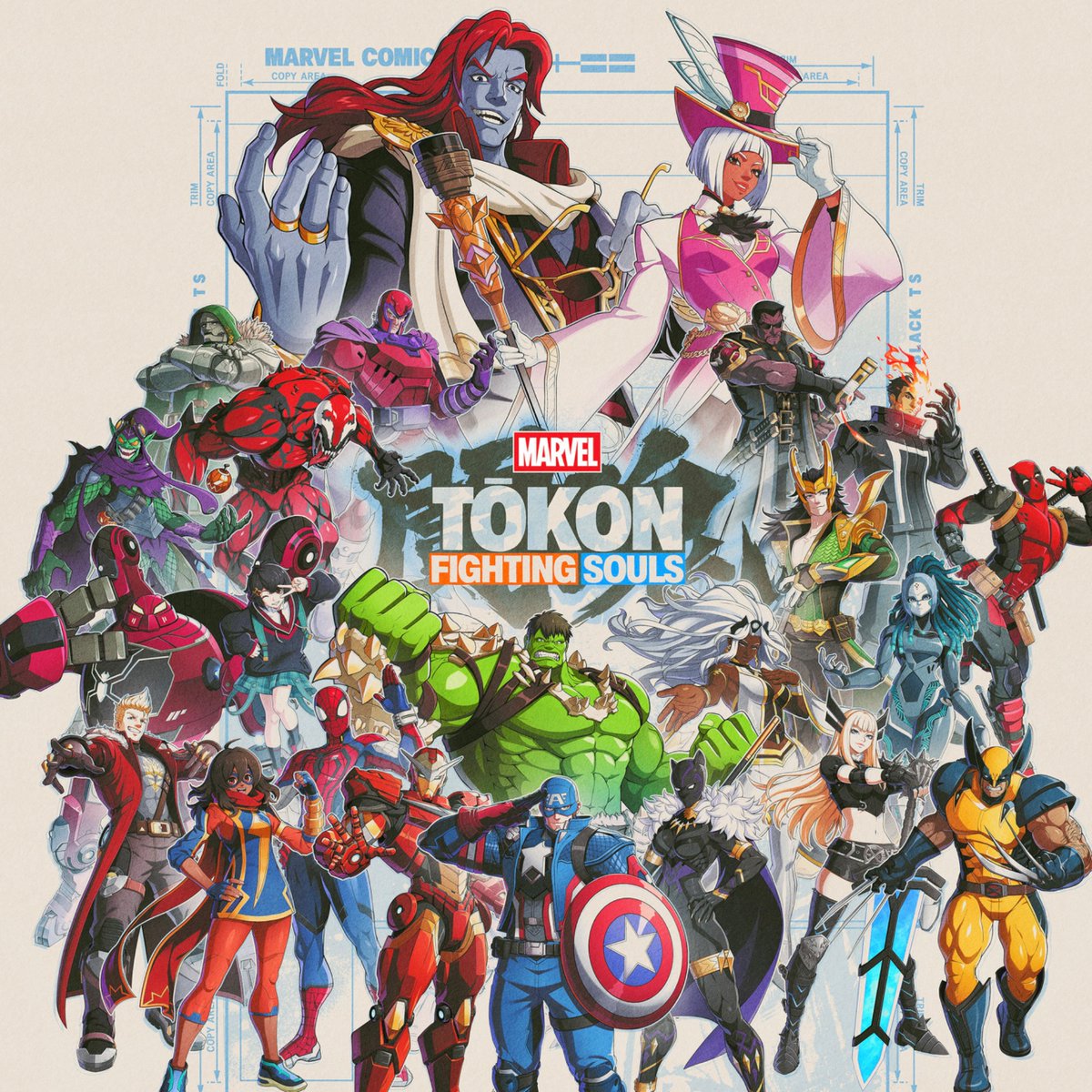 TokonFighters's tweet photo. MARVEL Tōkon: Fighting Souls is now available on PC and PS5 ‼️ https://t.co/sbg2rHQJKg