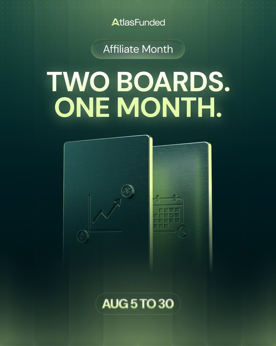 _pxttss's tweet photo. Building a trading community?

Don't overlook affiliate partnerships.

Atlas Funded's Affiliate Month offers:
• 20% default commission
• Up to $7,500 cash
• Up to $750K in Instant Zero Accounts

Worth checking if you're serious about growing.

https://t.co/1kxEES6VtE https://t.co/lku6xmMlLO