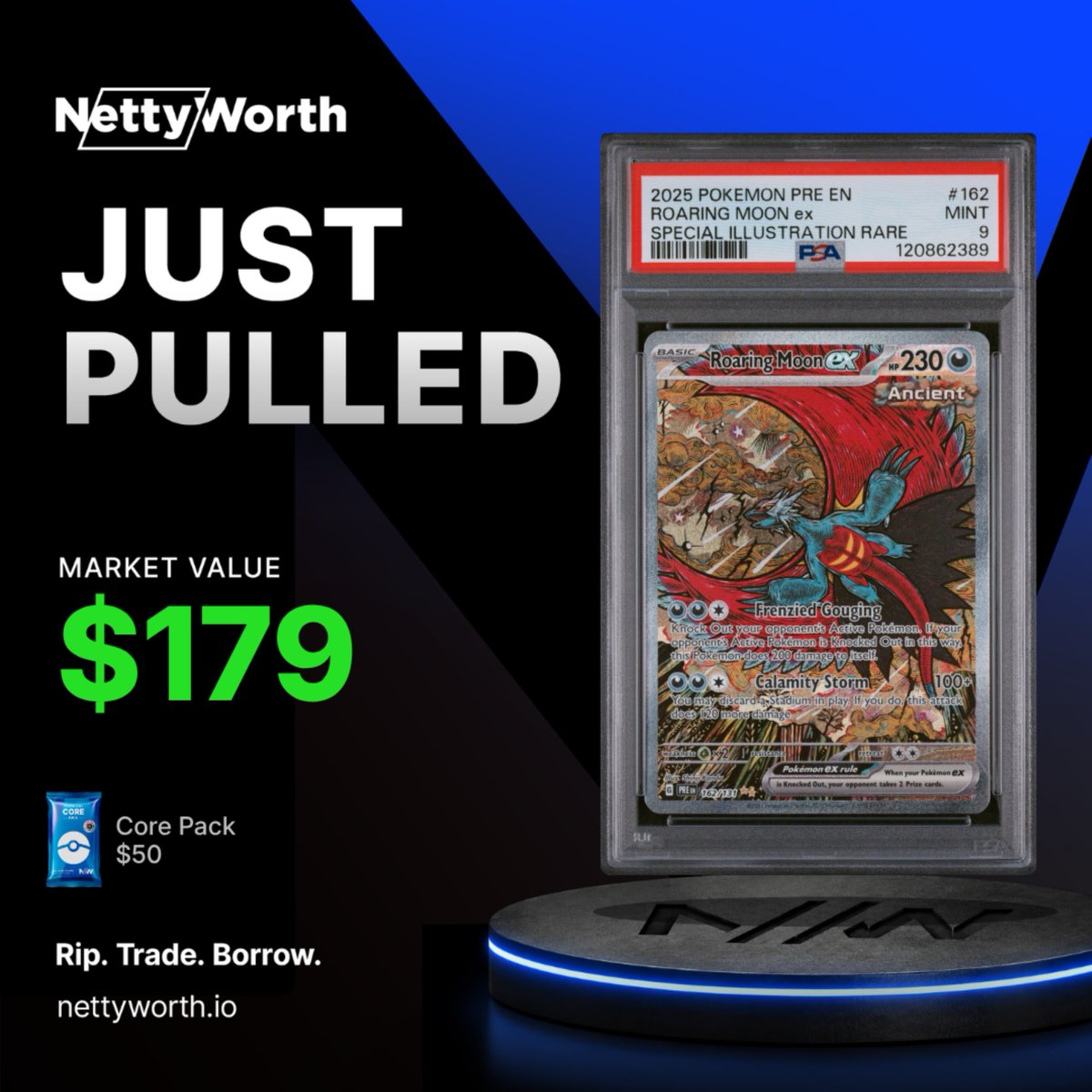 nettyworthapp's tweet photo. Collector-worthy pulls at entry level packs. 

Rip. Trade. Borrow.

#pokemontcg https://t.co/h488hLG7yz