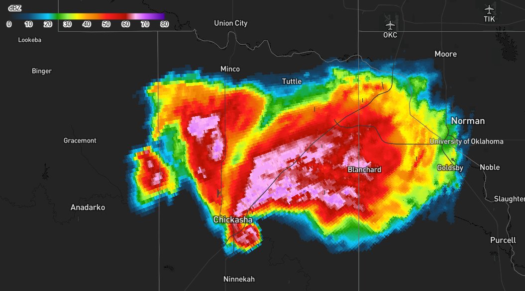 shroudddddd's tweet photo. fictional radar image for a scenario #wxtwitter https://t.co/sayWhNo0vX