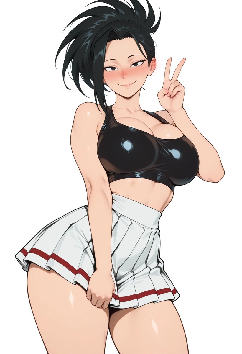 avgwenjoyer's tweet photo. Momo Yaoyorozu sfw https://t.co/ywtGtIOTWb