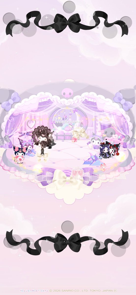 _fymomo_'s tweet photo. あかーん‼️素敵な交換のおかげでクロミちゃんベビー部屋完成したありがたい😭💞💞  #ハロスイ https://t.co/iTIFdeqT80