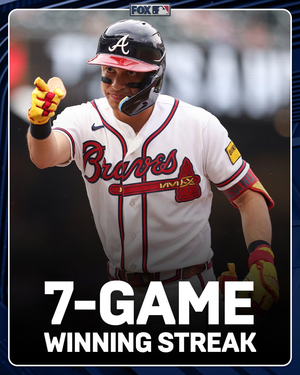 MLBONFOX's tweet photo. The Braves remain undefeated in August! https://t.co/0n3V1jdSq7