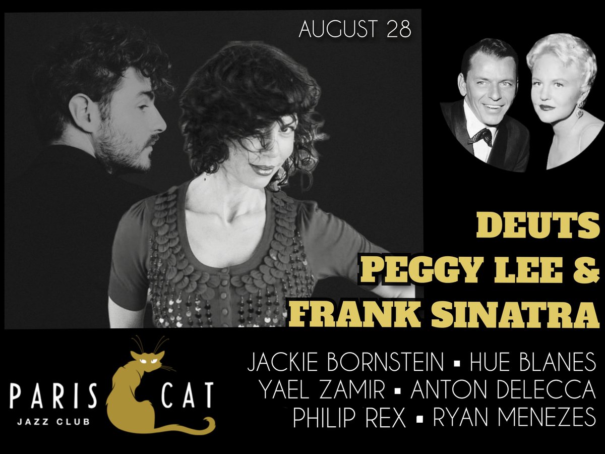 MsBornstein's tweet photo. Selling fast already! August 28th at Paris Cat Jazz Club💃🏻🕺🏻Can't wait to duet with the immensely talented Hue Blanes alongside our super band! Grab your tix: https://t.co/sowverDox8 #melbournejazz #jazzclub #jazzbar #livemusic #whatsonmelbourne #swing @thepariscat https://t.co/U0BOTWDDAy