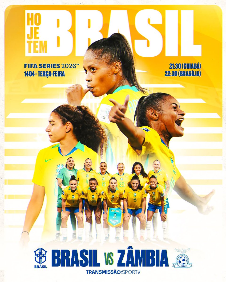 DedeMertelnlsd's tweet photo. Dia de BRASIIIIIL! Dia de ! 🇧🇷🇧🇷🇧🇷 Vamos juntos torcer por mais uma vitória no FIFA Series!

🗓️ 14/04
⏰ 21h30 (Cuiabá) | 22h30 (Brasília)
🏟️ Arena Pantanal
📺 Sportv

*Os ingressos para o FIFA Series estão disponíveis para venda na plataforma Face Pas... https://t.co/5a7J4KfWTk