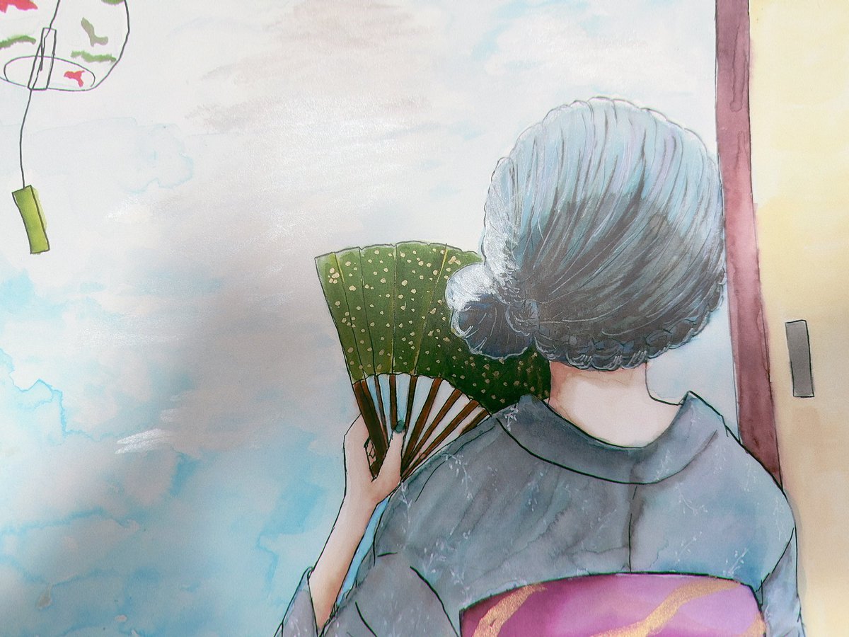 amagami_Reality's tweet photo. アナログ絵 https://t.co/B2ElPUePt6