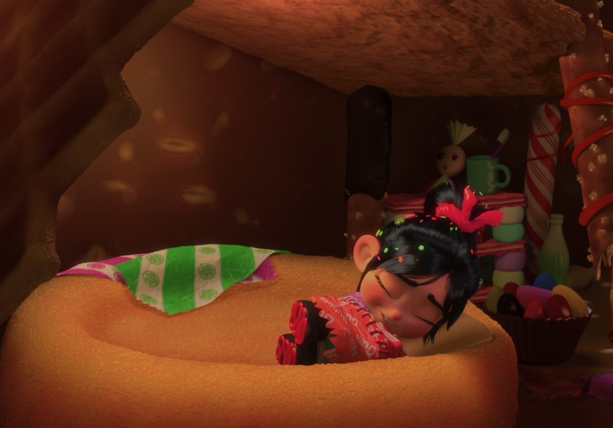 Arthur_Boss12's tweet photo. @yuzu_Vanel_lope Cute Vanellope Sleep https://t.co/FrbYFD0woj