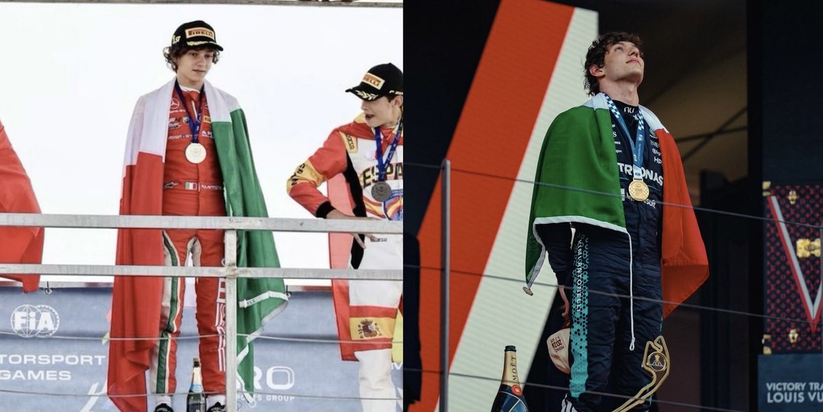zoezozoe11's tweet photo. Guys😭 I’ve never seen this pic of little Kimi on the left so I put it next to Kimi’s Monaco Win💚🤍❤️ https://t.co/5VOQJPIc5x