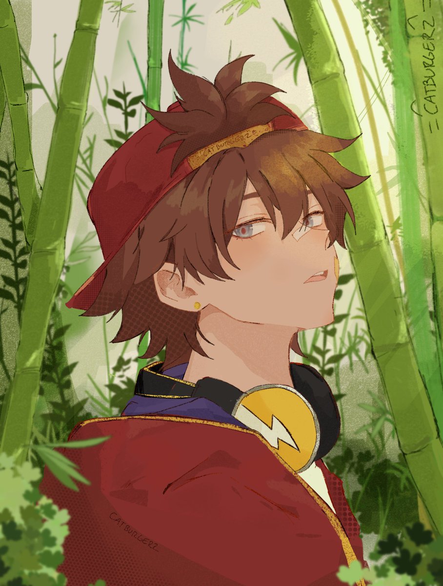 catburgz's tweet photo. 🐵🎋 #KenjiArt https://t.co/guC1xVfXJv