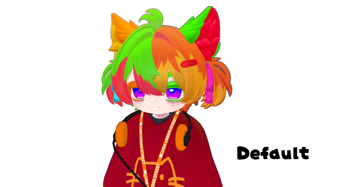 1KeDaSte11a_'s tweet photo. サシミ=ホーミィちゃんの髪型はExpression Menuに前髪やツインテールのON/OFFや分け目の変更ができます！ デフォルトの髪型のカワイイですが、ちょっとしたイメチェンも出来ますのでおすすめです！ちなみに私は前髪をOFFにした髪型が好きです！ #Sashimy_3D #DrizveilAVA https://t.co/N2w6NzdCs0