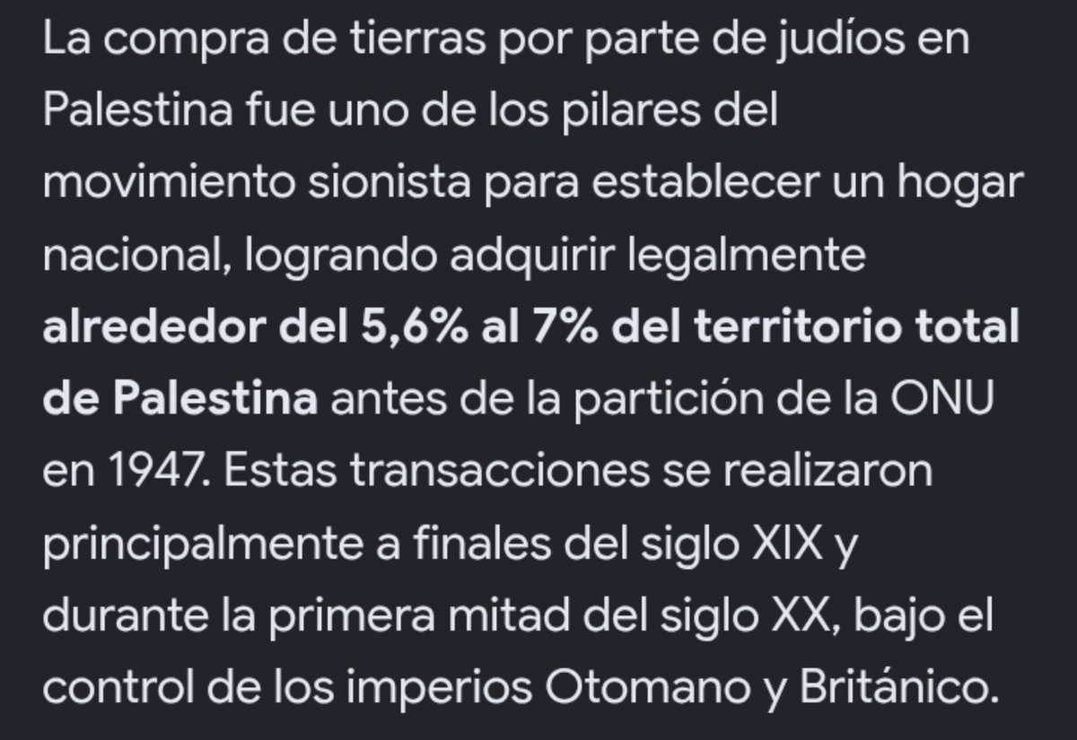 CruzadoXP's tweet photo. Mañana se trata la Ley de Tierras en el Congreso.

¿Sabían que los judíos empezaron comparando tierras en Palestina y luego hicieron el Estado de Israel?.

El dato curioso es que no compraron todo. Solo un pequeño porcentaje fue suficiente. Si, solamente el 7%.

Y Theodor Herzl el padre del Sionismo lo plasmo en su libro "El Estado Judío" o "Judenstaat" qué dio origen al actual Israel.

La Patagonia Argentina fue y es una opción. Y Con esta ley será algo "legal" ... 👇🏻