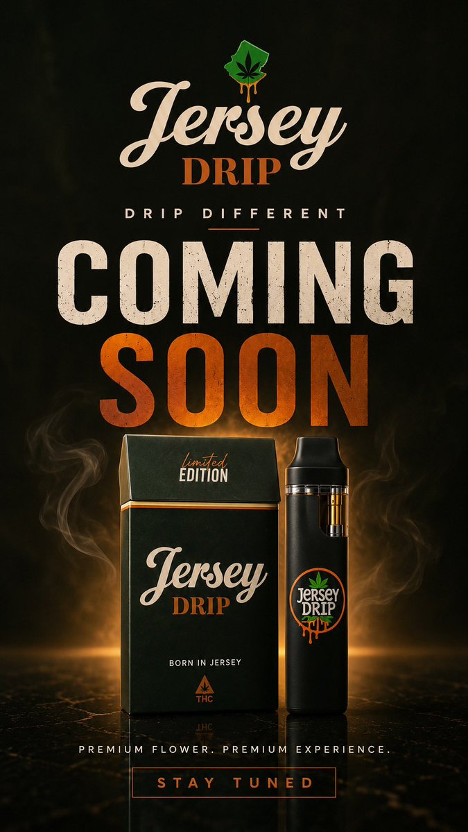 Jerseydrip's tweet photo. Coming to a Dispensary near you soon🌲🌲🌲🌲🌲🌲🌲🌲🌲 https://t.co/3w2CW1avi0