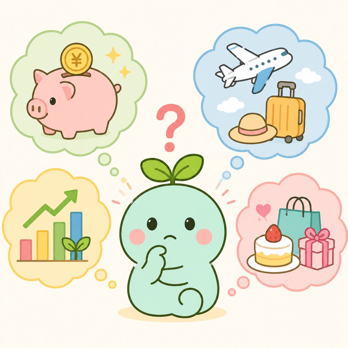 ABeautech's tweet photo. ボーナスは「貯蓄」に使う人が一番多いみたい💰
物価高の影響もあって、家計を優先する人が増えているそうです。
みんななら、ボーナスがあったら何に使う？😊
#ボーナス #貯蓄 #家計 #物価高 #節約 #NISA #ナノちゃん #AUSIRO https://t.co/QPg78EM5d6