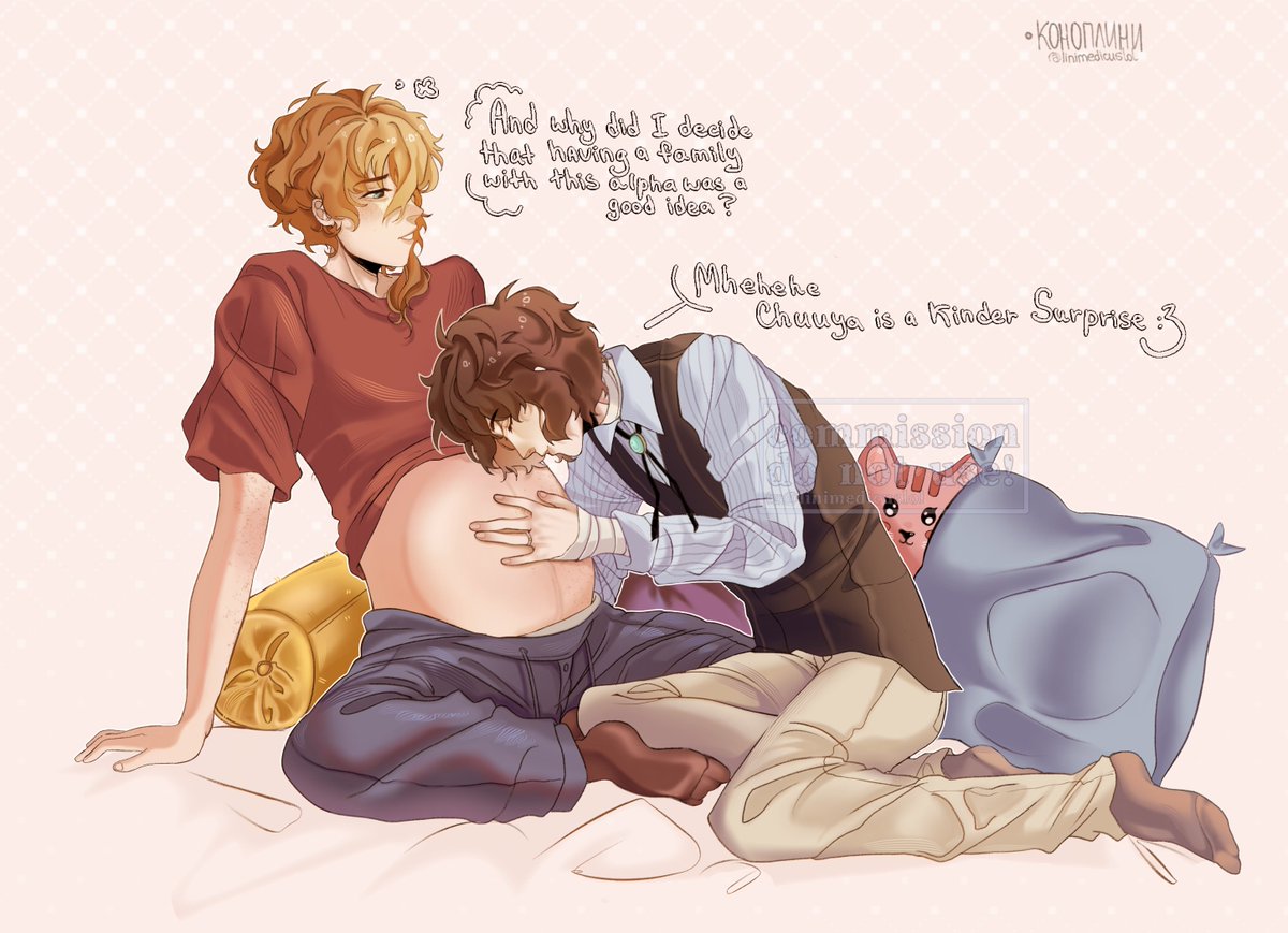 futurekokohaver's tweet photo. pregchuu commission🤫

#太中 #DaChuu #soukoku https://t.co/IPIwAGEwly