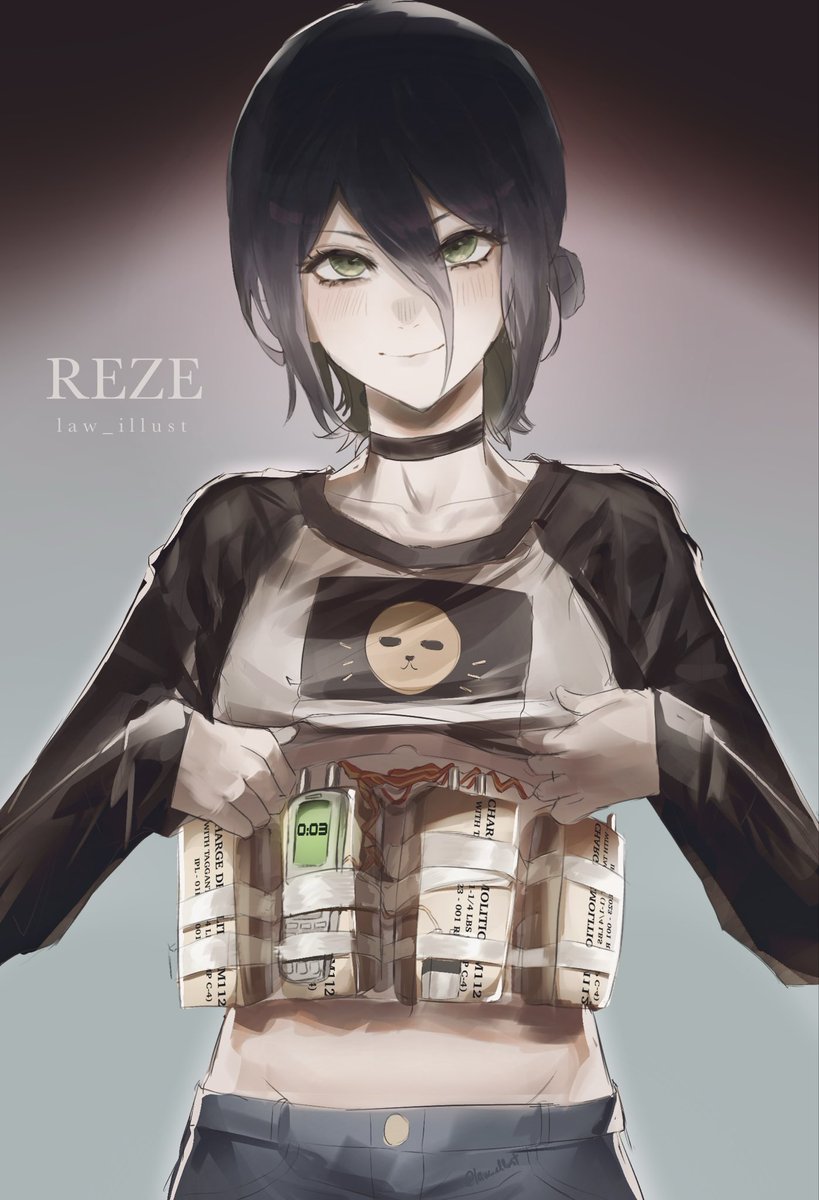 law_illust's tweet photo. reze #reze #chainsawman #csm #illustration‌‌ https://t.co/IKwVFP05UI