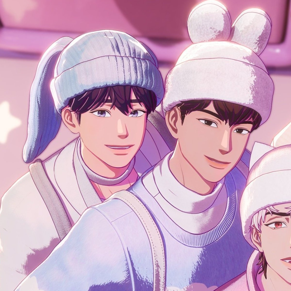 Atsushi_baku's tweet photo. จะสิ้นแล้ว ช่วยด้วยย กัมดลเล่นอะไรกับใจสาววาย กอดแบบแบคฮัค กอดแบบคู่รักสมรสกันแล้วว ผลัดกันกอดด้วยนะ !! เปิดตัวแฟนอย่างเป็นทางการมาก 😳🖤💙 https://t.co/SnPDSDJUf6