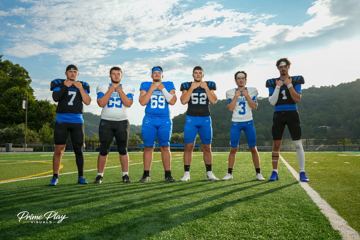 LCCHSFootball's tweet photo. What's your favorite combo? #CougarNation 
@coachbhaynes
@Coach_Holbrook1
@isaiahbentley14
@coachadamsLCC
@CalebFraz42
@HRDixon60
@Coach_Fields51 https://t.co/PGf424n4Xh