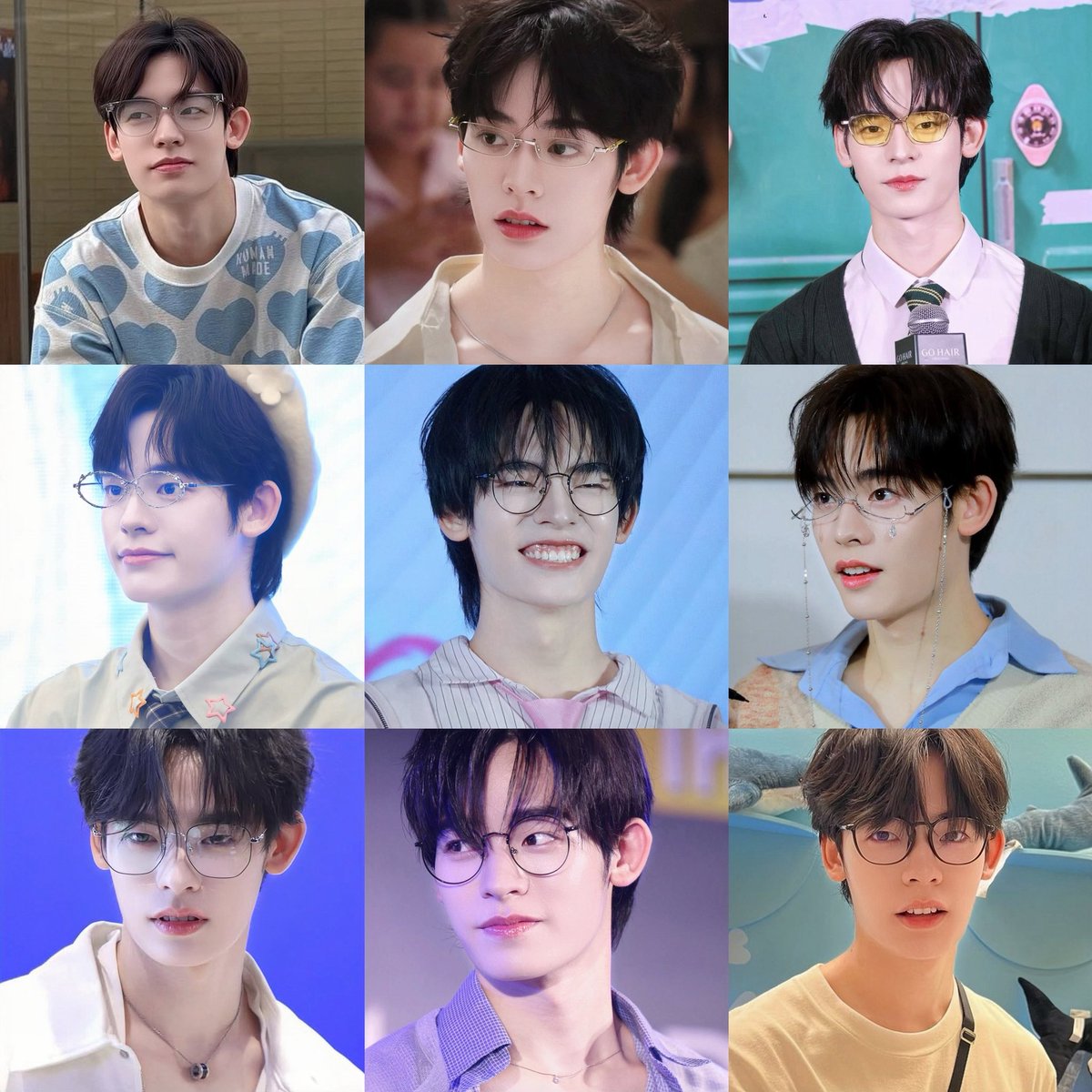 mymomcnx's tweet photo. แว่นมานี่มา✨🥺🤏 #Porsuppakarn https://t.co/z856WNybJQ