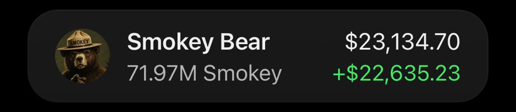 sol_t01's tweet photo. $Smokey Is printing massively on my Alpha telegram group 🏆🚀

If you’re in my  tg group your copy trade would have been on same profit as I am.

Ca: CMjdAEAPmnAiqjpLsPq3eoNmSZMfZwMktwL8mom6pump https://t.co/HMCNu7zYwD