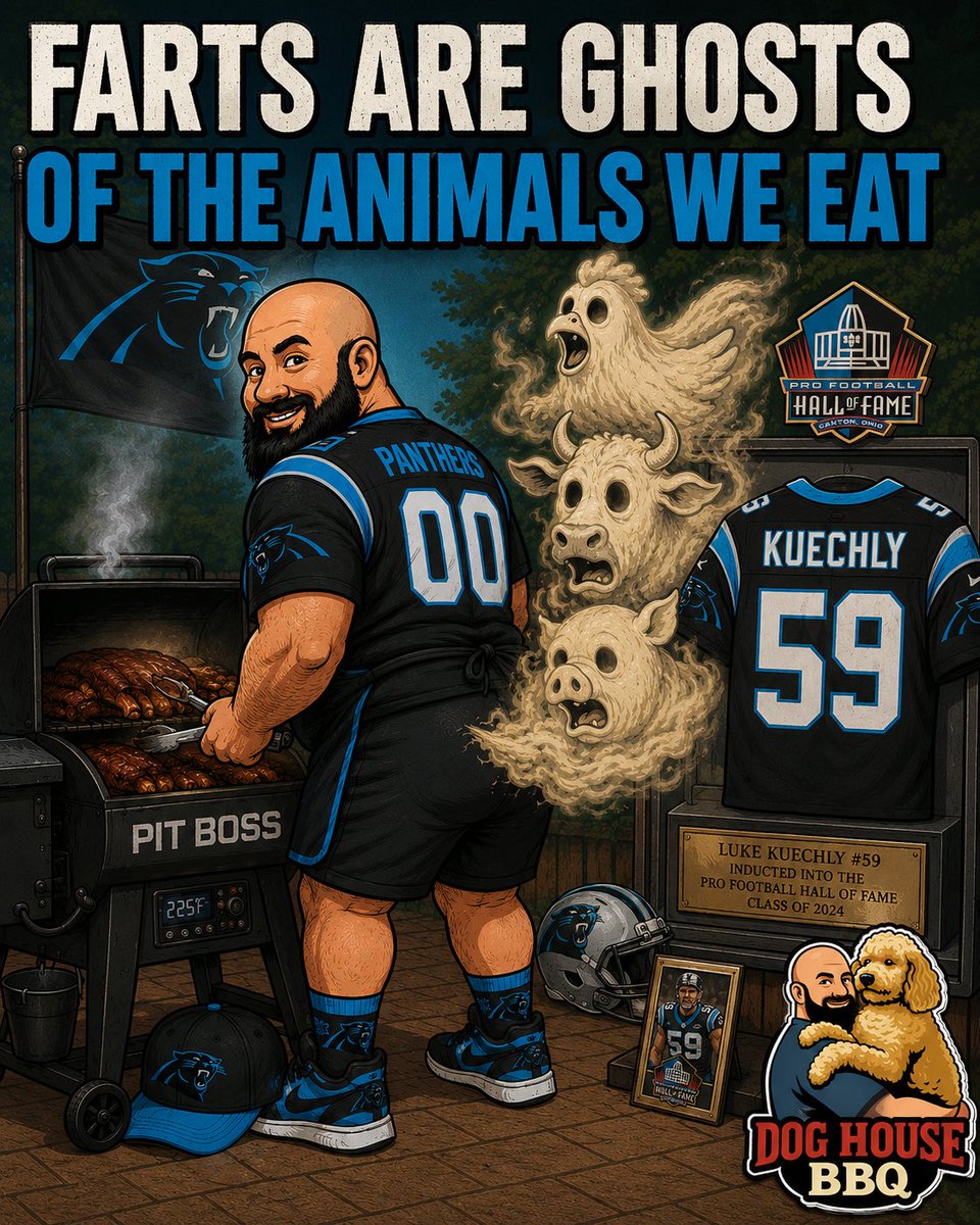 JHugo13's tweet photo. Almost @Panthers Hall Of Fame Game Day!! #KeepPoundingBitch #Luuuuuke 🐐 https://t.co/nFKkaP370l
