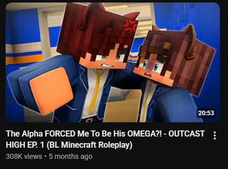 PopScorpio's tweet photo. 'Outcast High' hits 308K views on youtube congrats to @_HeyItsScorpio_ and his team!
Love the new thumbnail by the way
#Heyitsscorpio #Minecraft #Minecraftroleplay #OutcastHigh https://t.co/8e0Rww7GfI