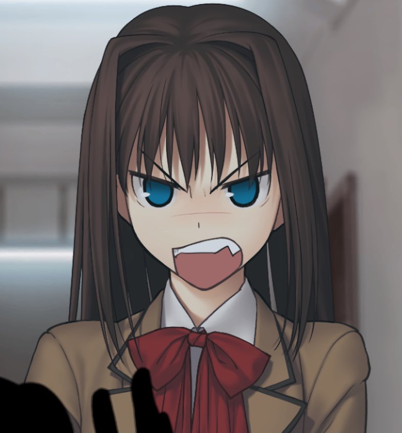 TypeRamza's tweet photo. Aoko truly has the best angry expressions in a visual novel https://t.co/ySGEaRVTyE