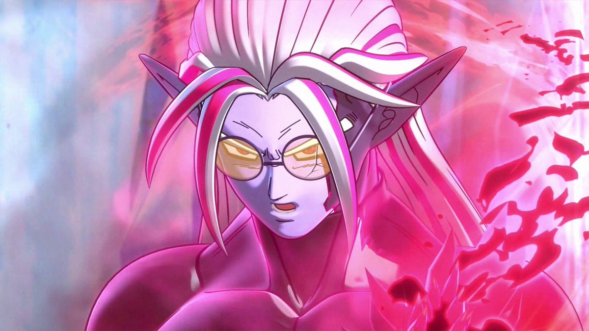Tron5000E's tweet photo. #DBXV2 FS Ch4 if it were better:

1. Make USV Fu Playable with 3 new skills

2. Add USV Chronoa (TPU) &amp; Super 13, each having 3 new skills!

3. Have us fight more Dragon Ball Villains without interruptions or extra cutscenes! 

4. Give USH Goku (UI) a slightly better moveset! https://t.co/0zpYZGTy9d