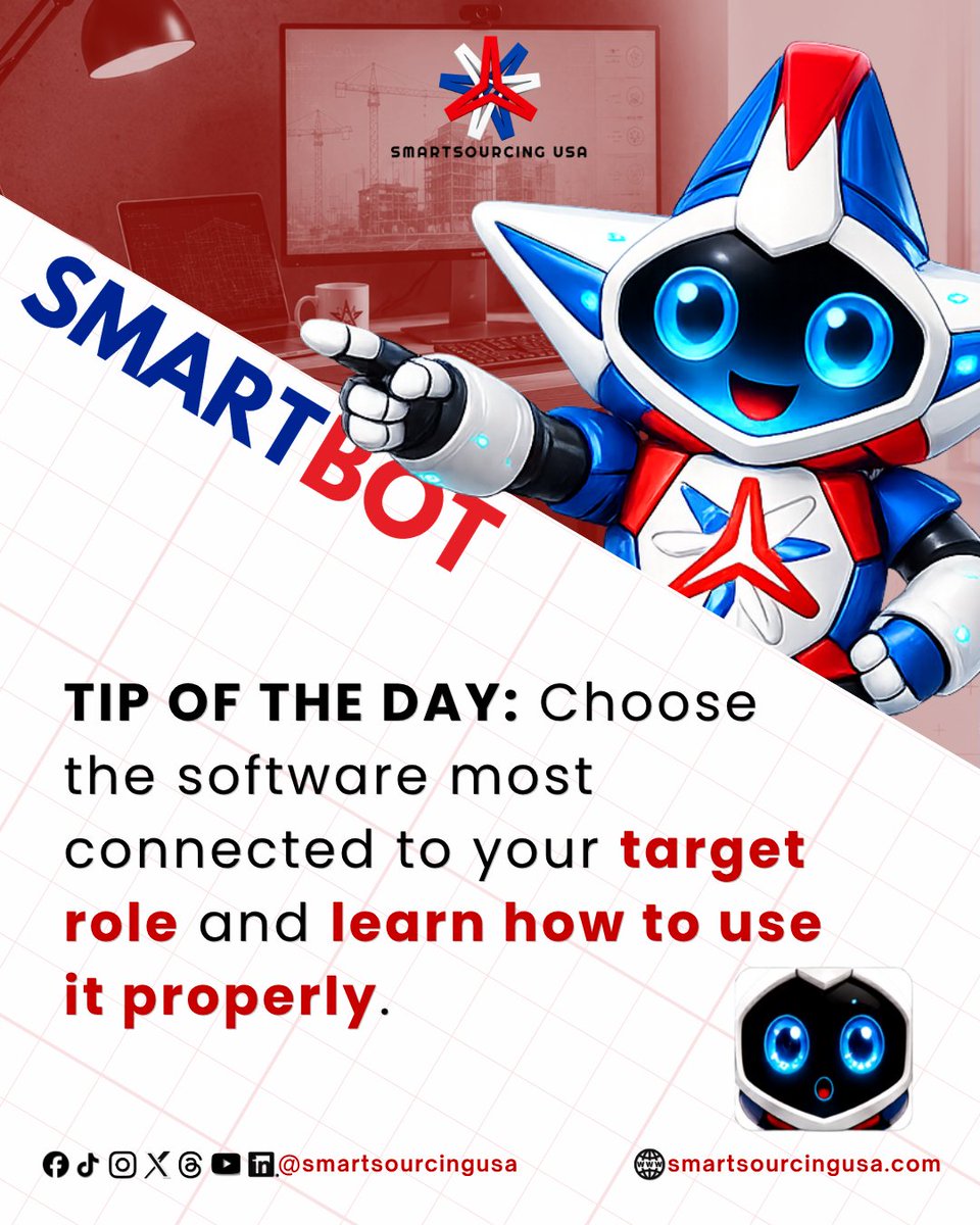smartsourcingus's tweet photo. You do not need to master every construction software program before pursuing remote opportunities. Estimators can begin with blueprint reading, Excel, and one takeoff tool before expanding their technical toolkit.
#SmartBotTip #SmartSourcingUSA #ConstructionSoftware https://t.co/c66qwxv1Nx
