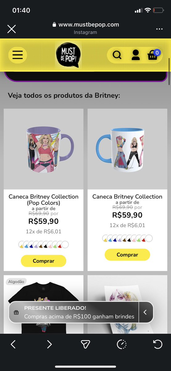 johnnyvictor's tweet photo. Gente, meu aniversário é sábado. Me dá a caneca da Britney da Must Be Pop!!!!! https://t.co/yZunR8n9fL