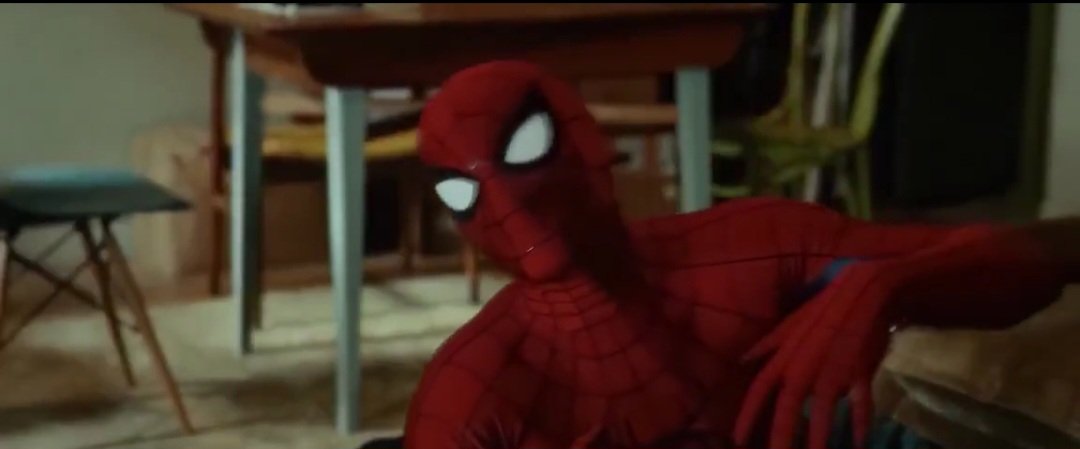 WJRwayne's tweet photo. The LOTR reference here is so on the nose...

Frodo Baggins: A young lad burden with power and responsibility. A power so strong, it is turning him into a monster.

Peter Parker: A young lad burden with power and responsibility. A power so strong, it is turning him into a monster https://t.co/uV7qA7lKJk