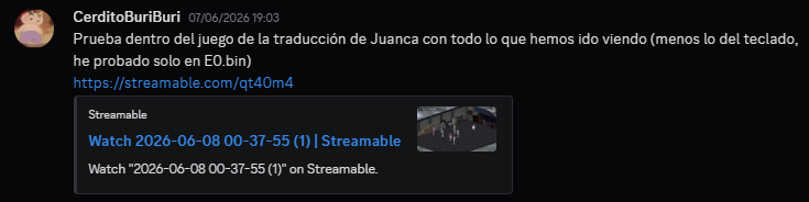 TornaLak's tweet photo. Antes de la traducción creada con IA y con scripts robados de #Persona1 teníamos gente HUMANA que si estaba haciendo una traducción sin ningún tipo de interés económico ni de reconocimiento, si les interesa y quieren dar apoyo pueden verlo en Discord.

https://t.co/WnMyWt35KV https://t.co/LFTC4fKpTh