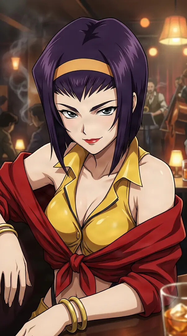 DaddyJimWaifus's tweet photo. #FayeValentine #CowboyBebop https://t.co/EgjVfVPLTW