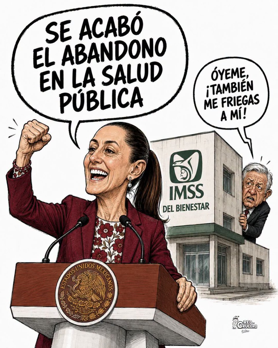 jose_anton's tweet photo. 4T: ¿Y DINAMARCA DÓNDE QUEDÓ? 🤣🏥

Sheinbaum salió a presumir que “se acabó el abandono en la salud pública”.

Muy bien.

Pero entonces alguien debería avisarle que con esa frase también está dejando bien mal parado a su mesias AMLO. https://t.co/4ZEepusjkf