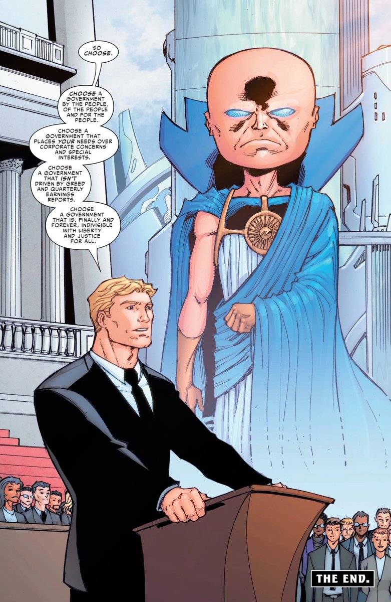 MarvelMaster616's tweet photo. Sadly, if someone were to make this speech and run for office...they'd be labeled too "woke." #NCBD https://t.co/QKQjWJl60J