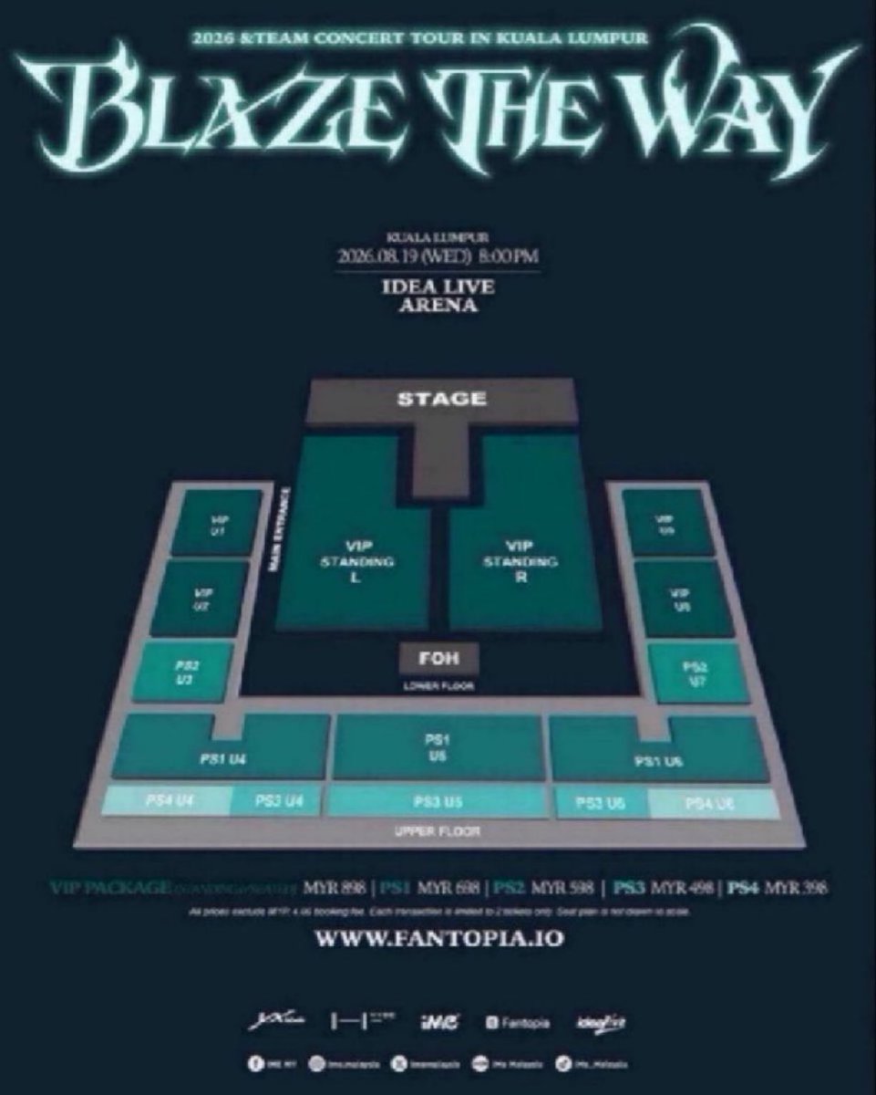 yezyikarr's tweet photo. WTS
2026 &TEAM CONCERT TOUR โBLAZE THE WAYโ IN KUALA LUMPUR๐
โ
Ticket Options:
VIP STANDING R
VIP SEATED U5
PS1 U3
side by side
Interfans, okk
DM ka๐จ
#andTEAM
#ASIATOUR_BLAZETHEWAY
#BLAZETHEWAY_KUALALUMPUR
#andTEAMinKL
#andTEAMinMY
#iMeMY #iMeMalaysia https://t.co/X6goXinyKb