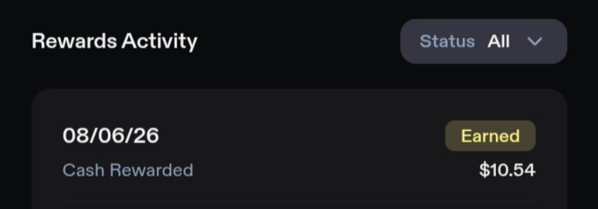 SneakypeekSol's tweet photo. Day 10 in @PhoenixTrade flight club.

It's the 7th day since i opened  my Sol trade, i added another 50$ to open another long term trade.

So my initial is now 106$. And I earned total of 45$ in 7 days from trading.

Today i earned 10.5$, the highest so far. And it's purely from holding trades.

Many were asking if it's from referral.

Referral earning comes separately as referral,  cash rewards are trade rewards. 

This is the best time to use Phoenix as incentives are good and we can literally earn by playing safe and doing nothing else.

Still 19 days to go.

Join through the link below and get 10% off on your fees.