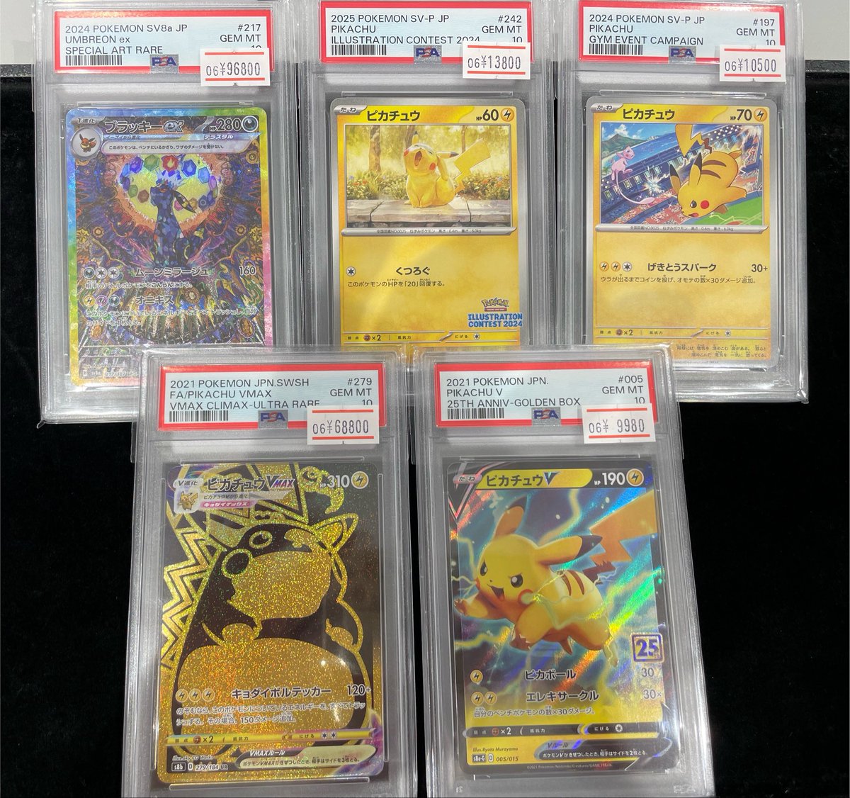 🔥ポケカ入荷情報🔥】 【PSA10】ブラッキーex（SAR） 【PSA10