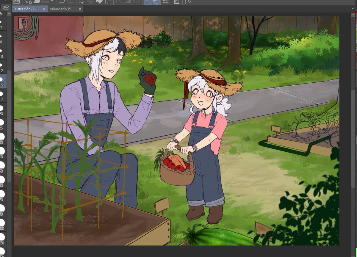hornylori's tweet photo. #wip del dibujo del jardín, gracias por acompañarme en el live, 3 horas haciendo esto JAJJAAJ, espero poder terminarlo pronto https://t.co/ONpA2kaPqF