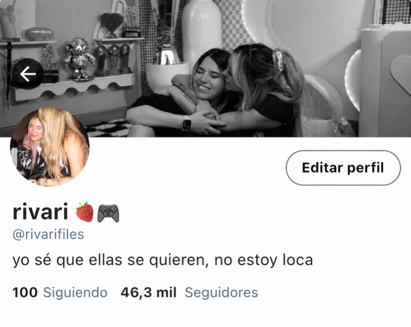 whorvjt's tweet photo. #rivari au 
Todo internet sabe que Ari y Rivers se odian. Sus peleas e indirectas alimentan un ship que lleva años siendo de los más populares.

Lo que nadie sabe es que la cuenta más grande del fandom, @rivarifiles, fue creada por la propia Rivers como una broma… https://t.co/KPqR2Hq2Ao