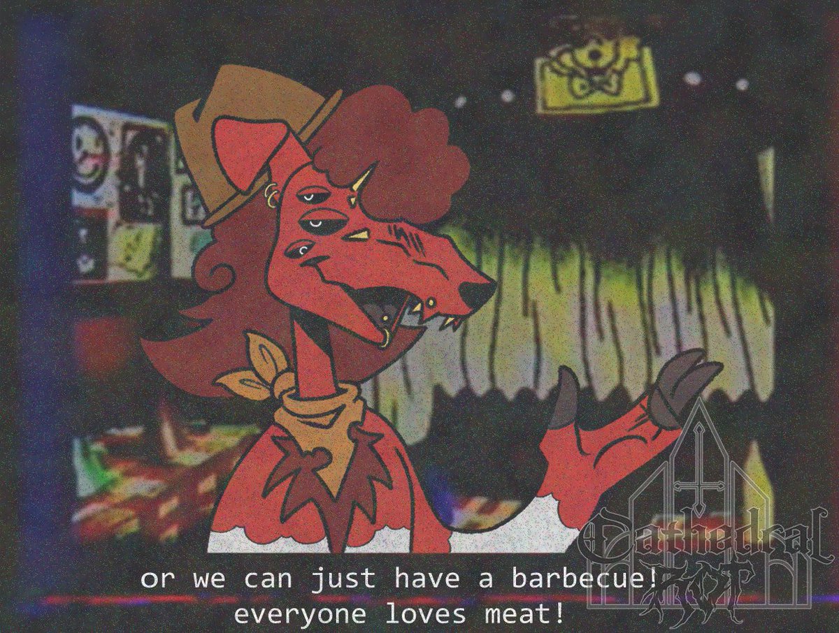CathedralRot's tweet photo. The new Walten Files episode was perfect so I did a little design for my sona as the hyperfixation has returned https://t.co/OlwYv8TSXa