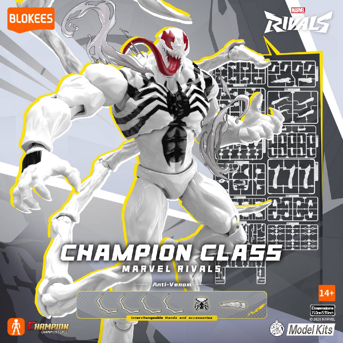 Nin_Nin_Game's tweet photo. A symbiote hero joins the fight! 🕷️
From Marvel Rivals, Anti-Venom joins the BLOKEES Champion Class series as a detailed assembly model.
Pre-order now👉 https://t.co/iS2Xj3zFw5
#MarvelRivals #AntiVenom #BLOKEES #ChampionClass #Marvel #ModelKit https://t.co/TsCUPblTKx