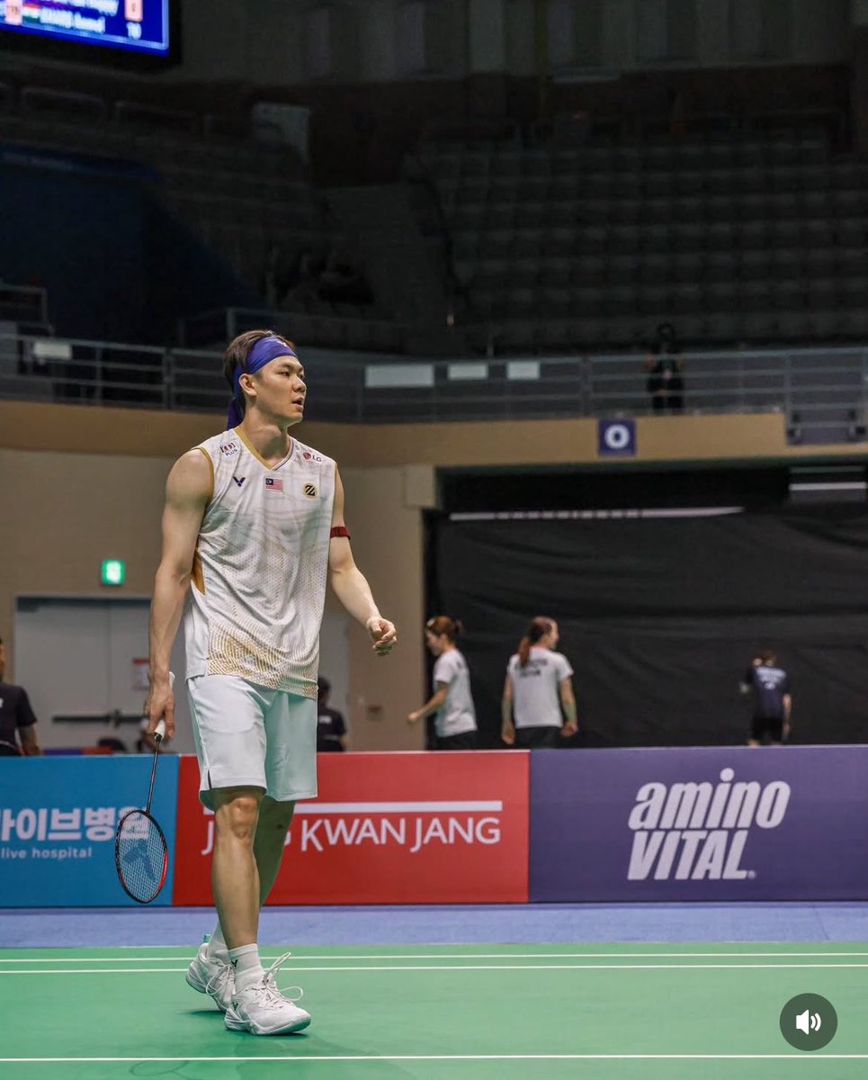 caoez2's tweet photo. Every new day is a new chance. Good Morning!🤍

Dont Stop Now✌️

Korean Masters - Lee Zii Jia

Cr. Badminton_everyphoto https://t.co/bYEHTfMp4U